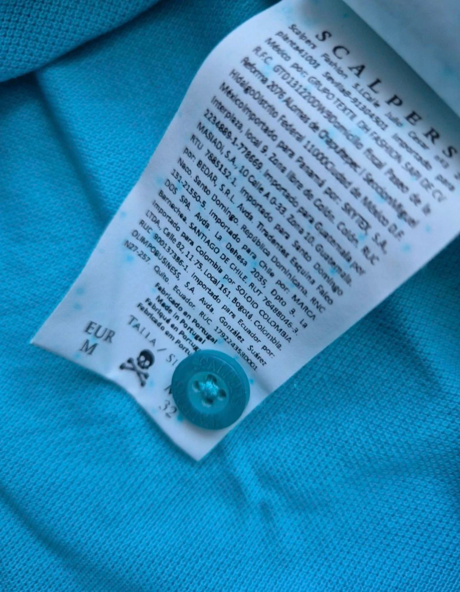 Scalpers blauwe polo. Maat M – photo 6